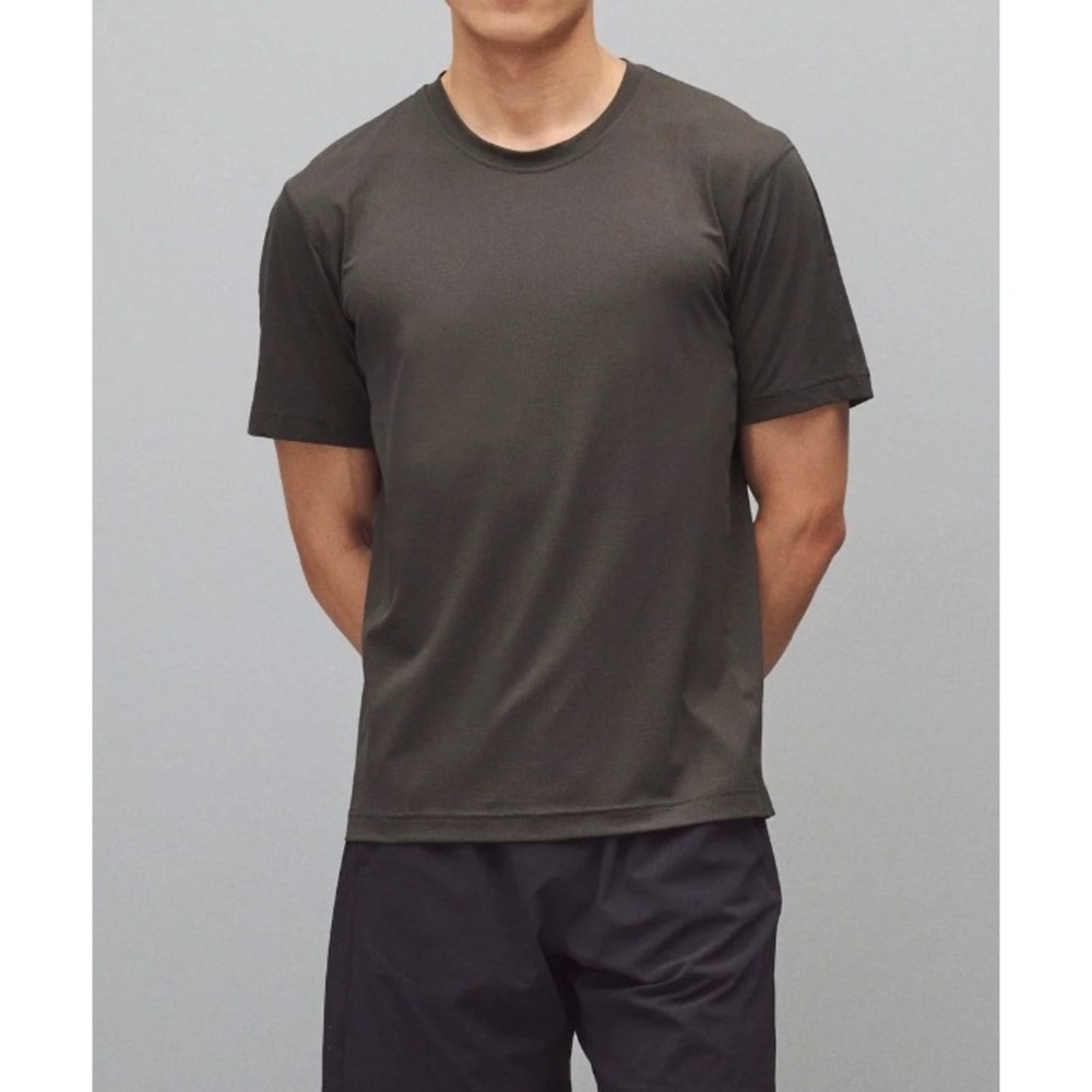 Reigning Champ Mens Lightweight Cordura Standard Training T-Shirt Mesh Brown L